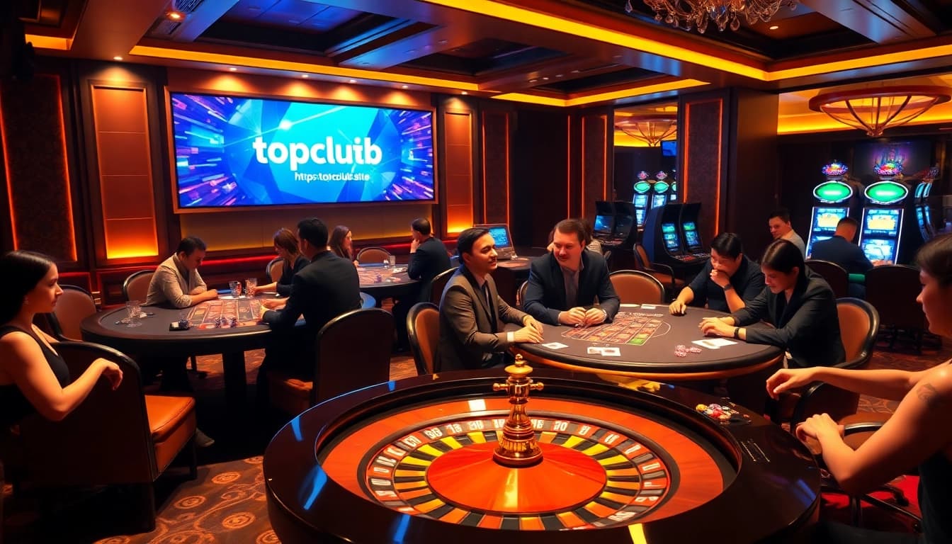 Engage with top games at https://topclub.site/, showcasing vibrant casino action and excitement.