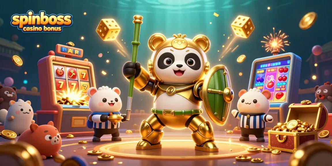 Erleben Sie den SpinBoss Casino Bonus in einem dynamischen Wettkampf mit aufregenden Casino-Elementen.