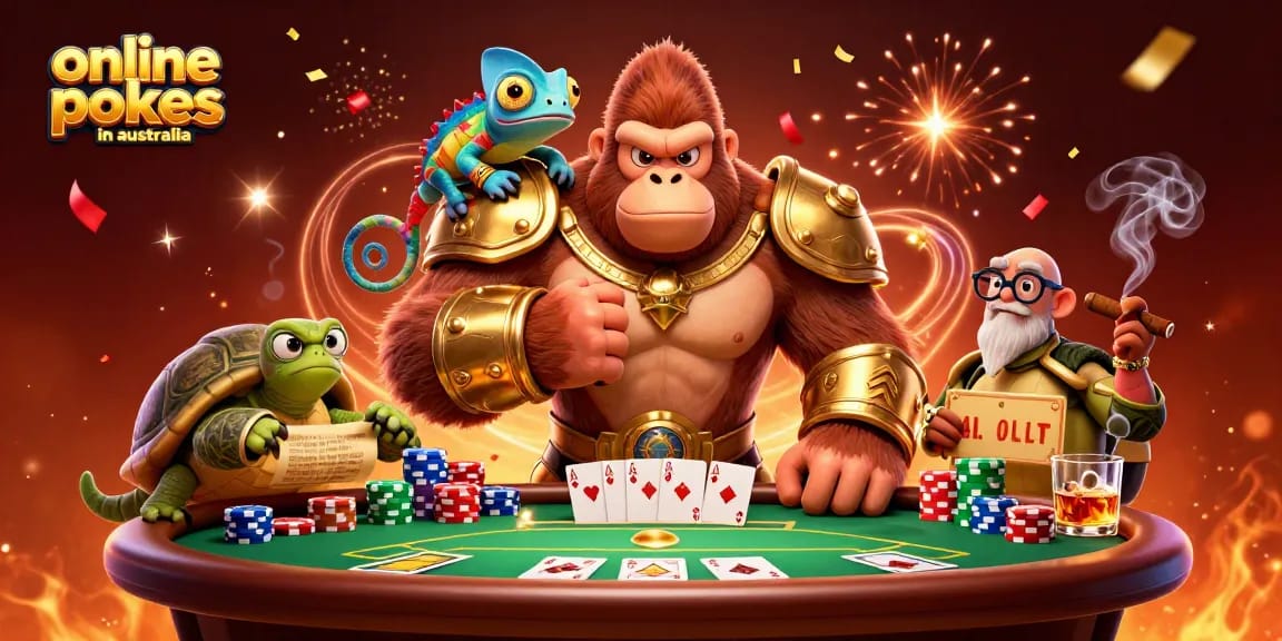 Experience thrilling online pokies in Australia with vibrant characters and dynamic elements.