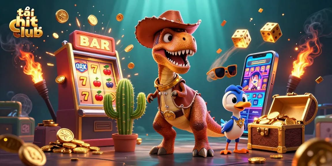 Explore exciting gameplay with tải hit club featuring vibrant characters and dynamic casino elements.