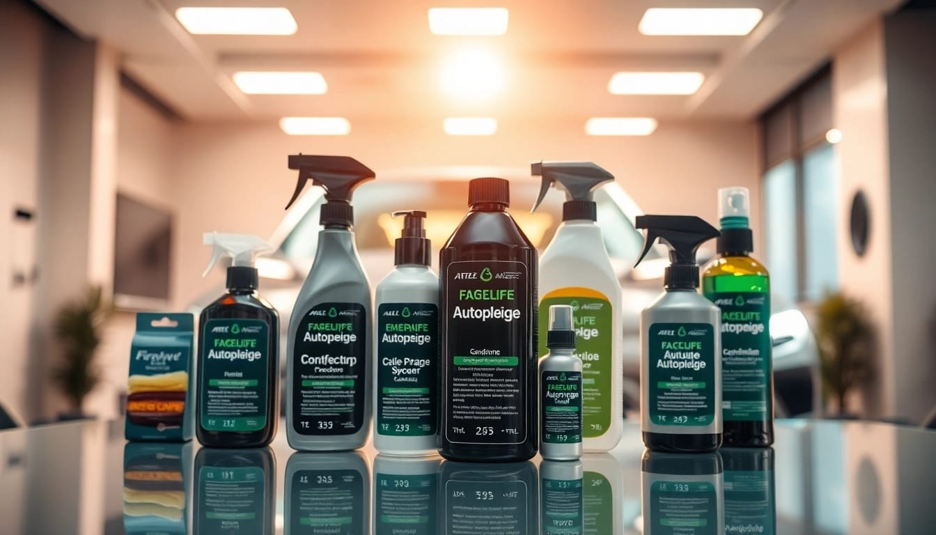 Entdecke die besten Autopflege Produkte in einem eleganten und einladenden Umfeld.