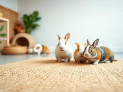 Die Vorteile der Hanfmatte für Kleintiere: Natürliche Unterlage für Nager
