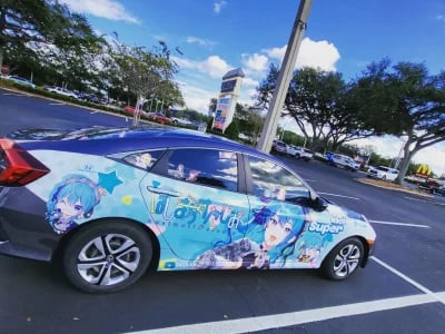 Der perfekte Look für den Toyota Sports Car MR2 mit Anime-Stil