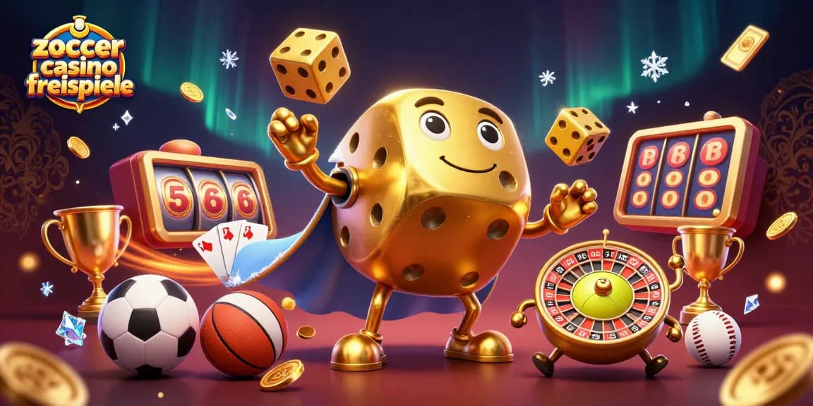 Experience exciting gameplay with zoccer casino freispiele in this vibrant 3D illustration.