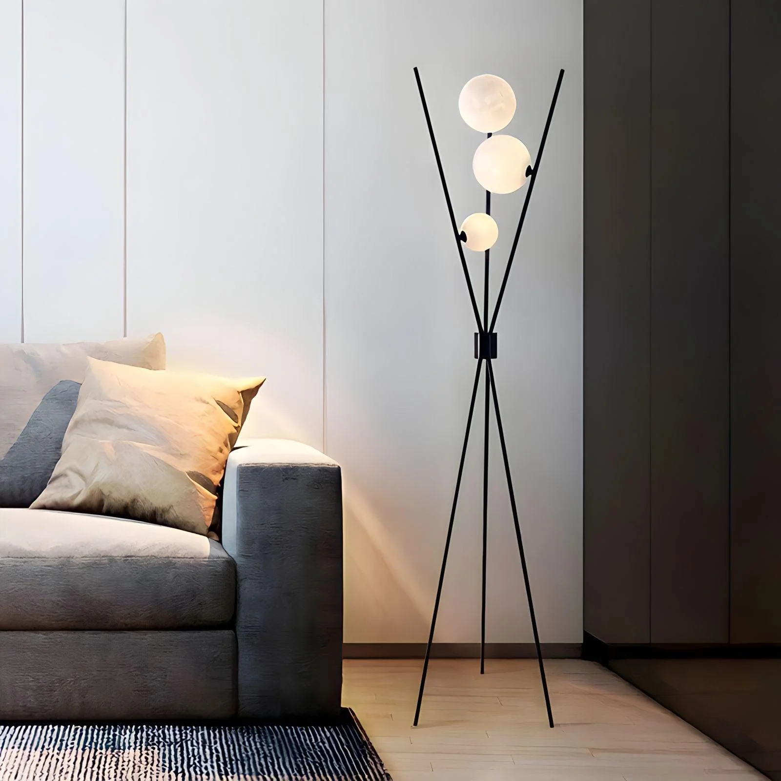 Moderne Hängelampe mit Glas: Transparente Schönheit