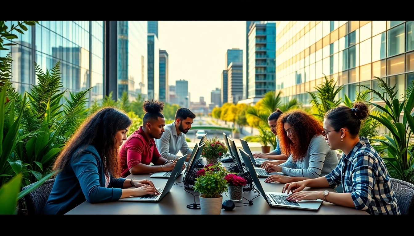 Showcase of a digital marketing team in Edmonton enhancing strategies.