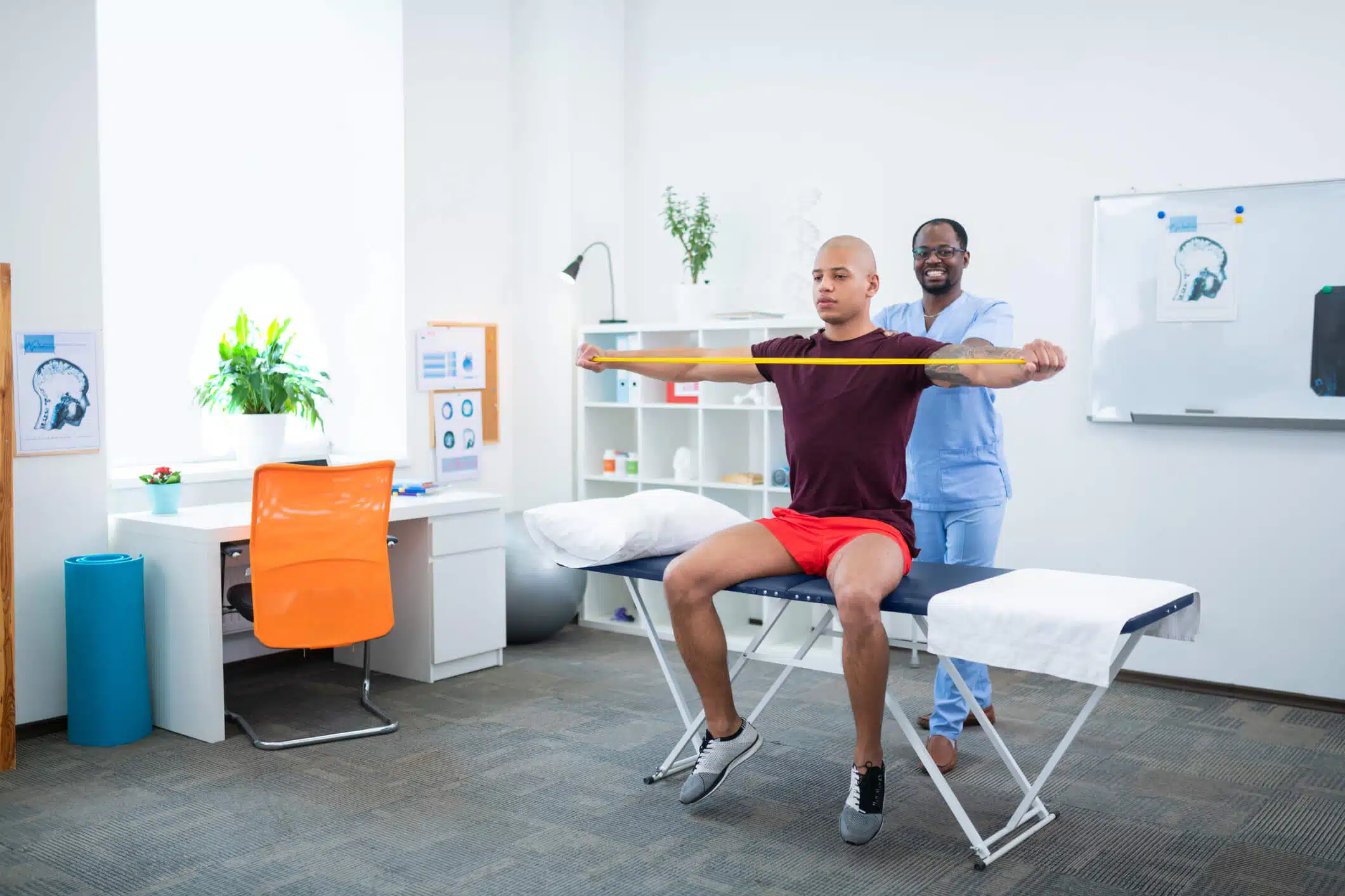Mobile Physiotherapie in Frankfurt: Rehabilitation für Pflegebedürftige und Verletzte
