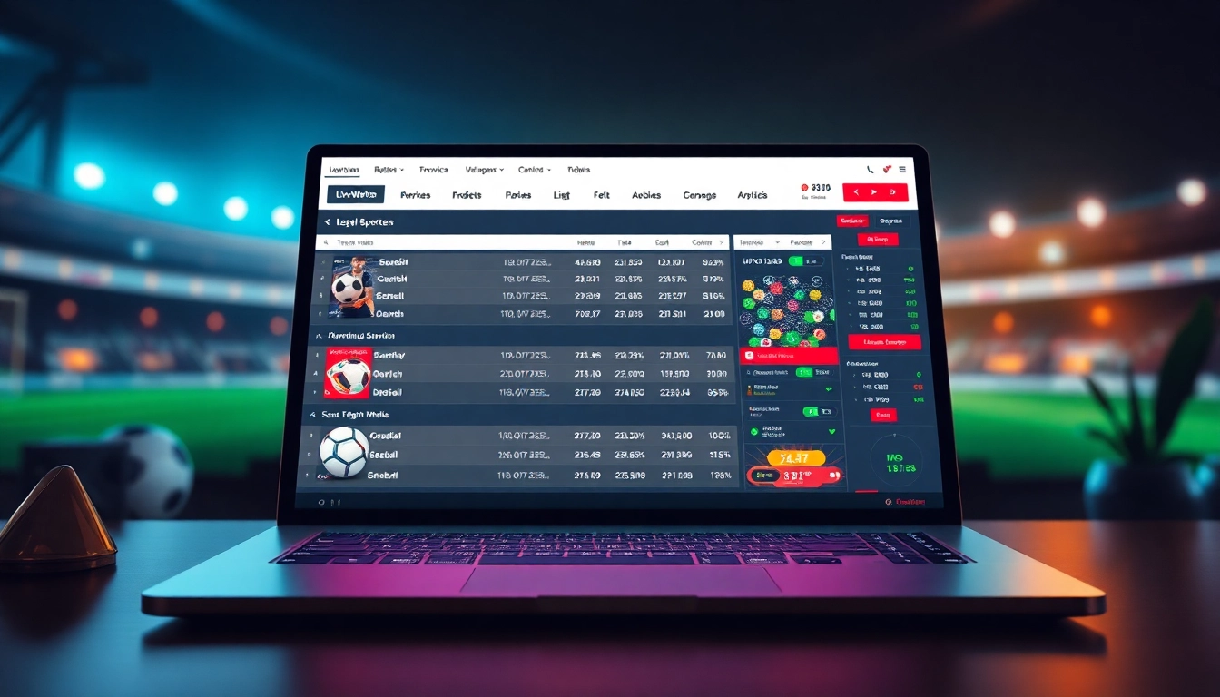 Erlebe die Welt der legal online sportwetten mit einer benutzerfreundlichen Wettplattform und vielfältigen Wettmöglichkeiten.