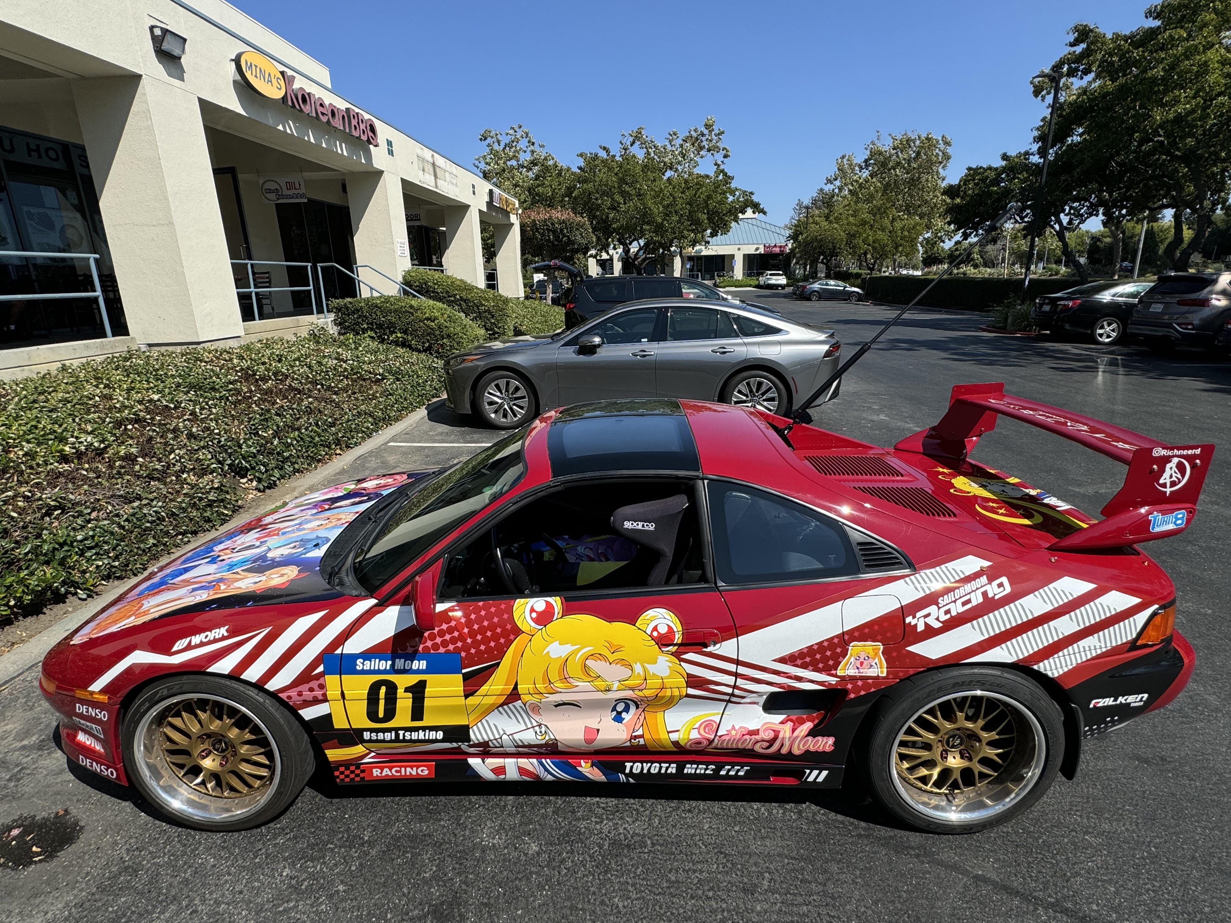 Der perfekte Look für den Toyota Sports Car MR2 mit Anime-Stil