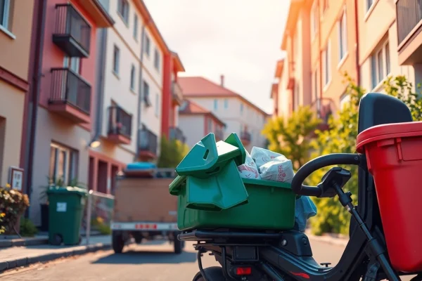 Schrottabholung in NRW â Ihr zuverlĂ€ssiger mobiler SchrotthĂ€ndler Effiziente Schrottabholung durch einen mobilen SchrotthĂ€ndler in NRW, der gerade Schrott verladen wird.
