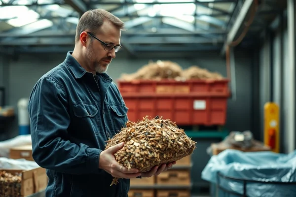 Schrottabholung Bottrop – professioneller Schrotthändler beim Abholen von Schrottmaterial.