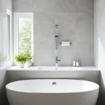 Die ultimative sonni Duschkabine für Ihr modernes Badezimmer Genießen Sie die stilvolle sonni Duschkabine in einem modernen Badezimmer-Setting mit elegantem Design und natürlichem Licht.