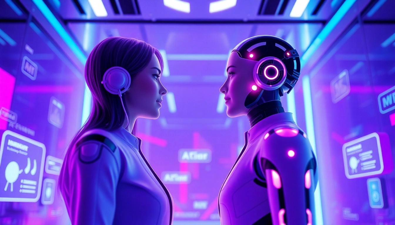 AI chat porn scene showcasing a digital interaction with a virtual character, enhancing user intimacy.