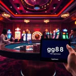 Experience the excitement of gambling with https://gg88.black/ at a luxurious casino table.