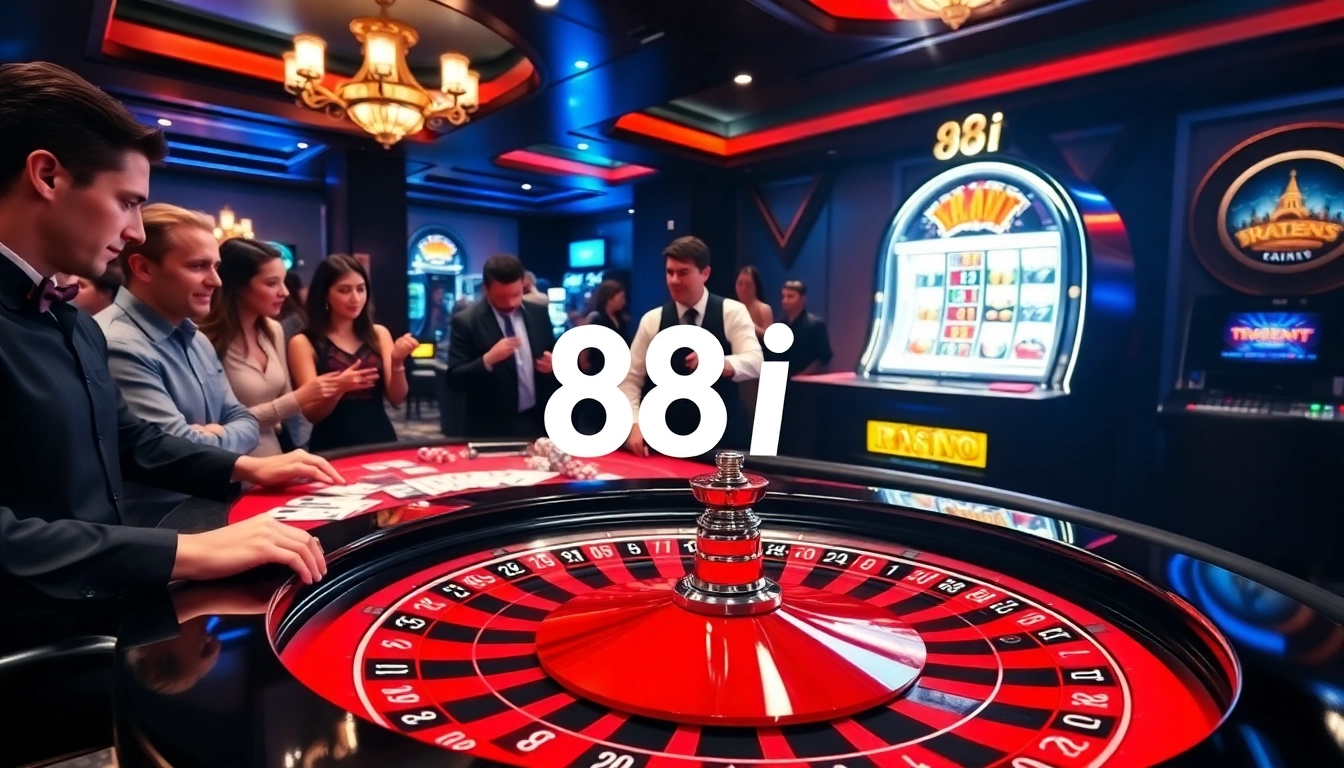 Experience thrilling gameplay at 88i with dynamic casino tables and vibrant action.
