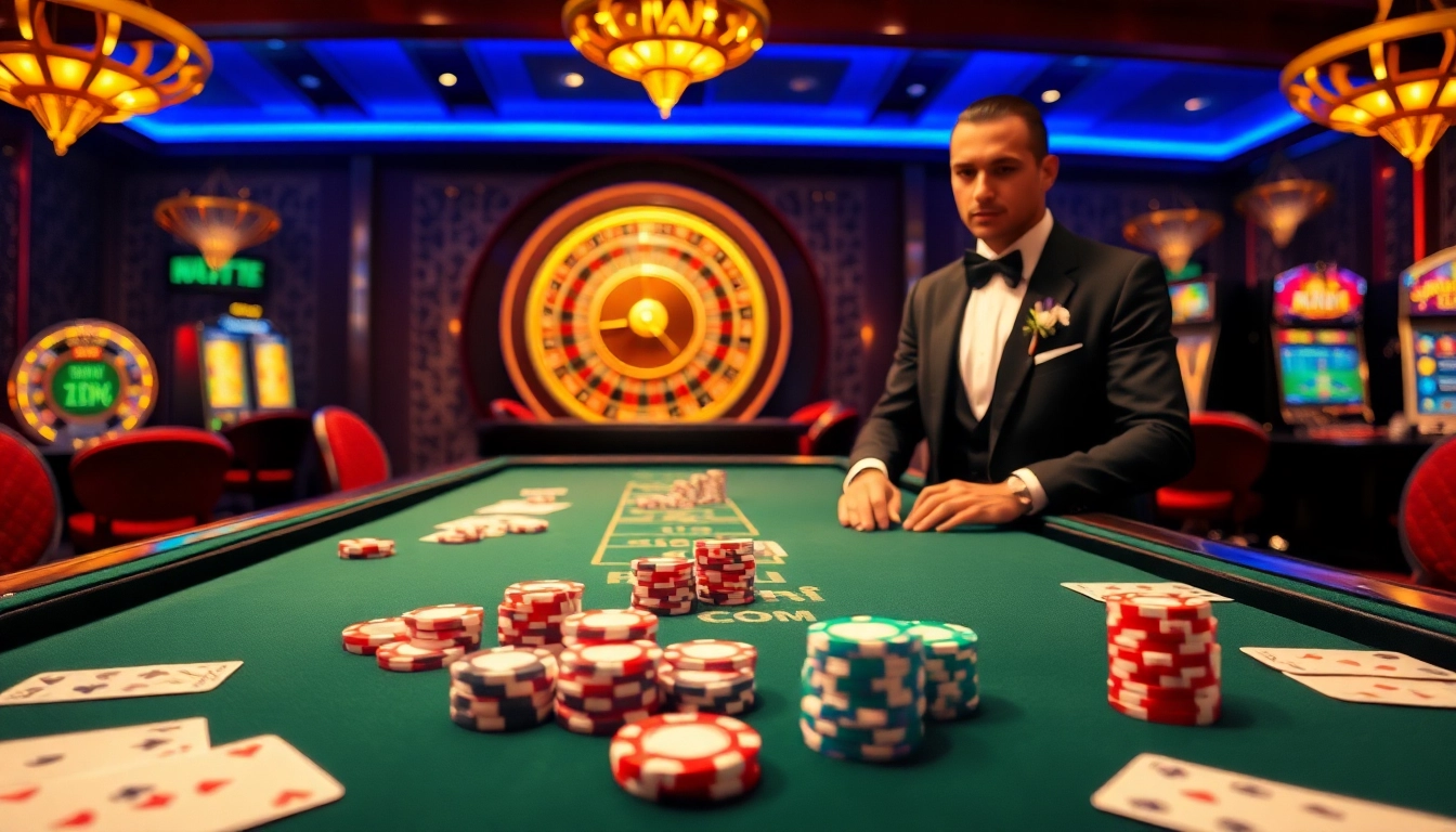 Tham gia các hoạt động casino đầy kịch tính tại https://luck8.com với những đồng chip poker sống động và các trò chơi hấp dẫn.