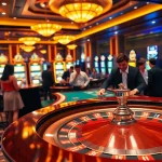 Experience the thrill of qh88 at a luxurious casino with exciting roulette action.