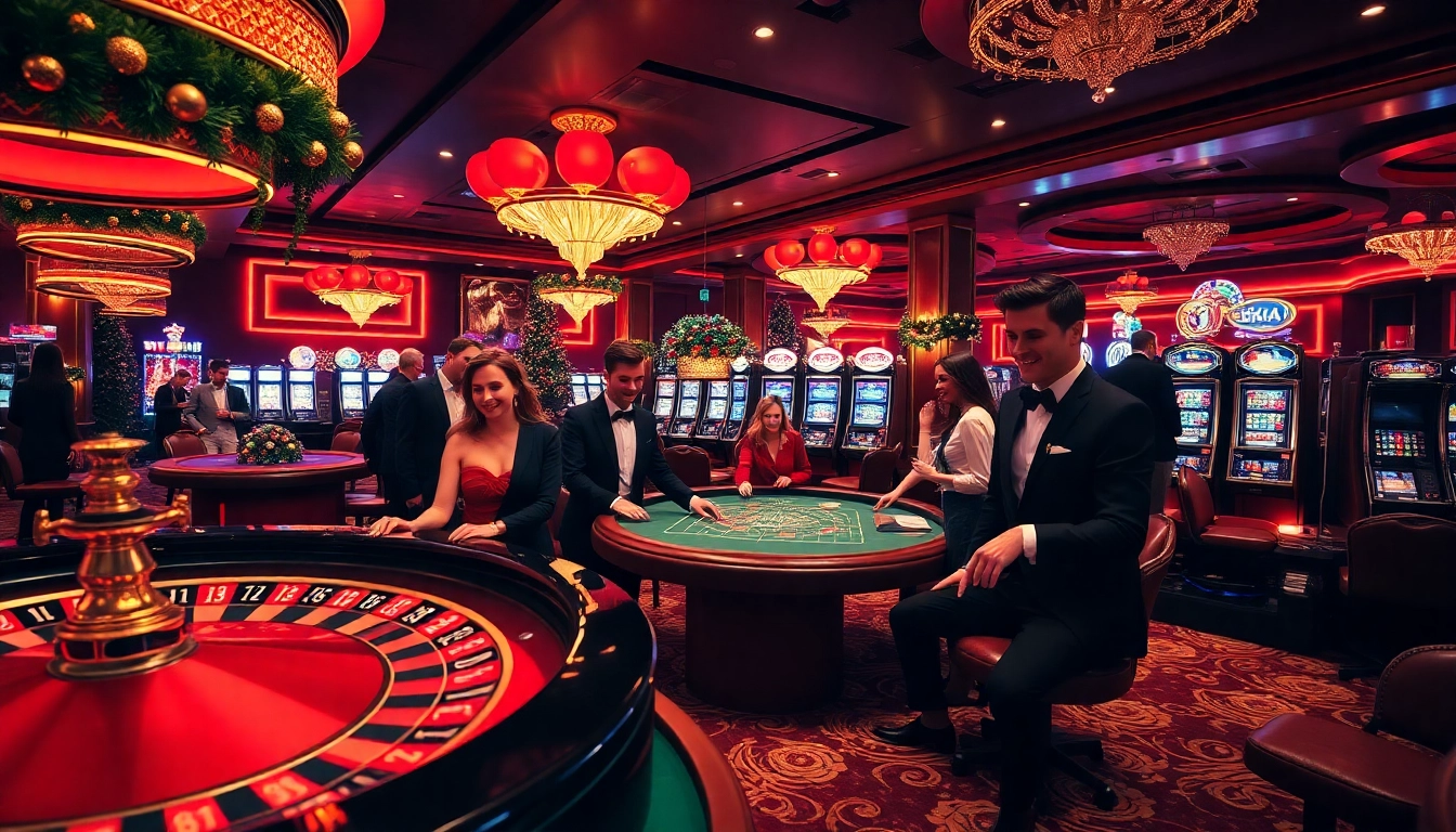 Experience the excitement of gambling at https://gk88.city/ with festive games and luxury surroundings.