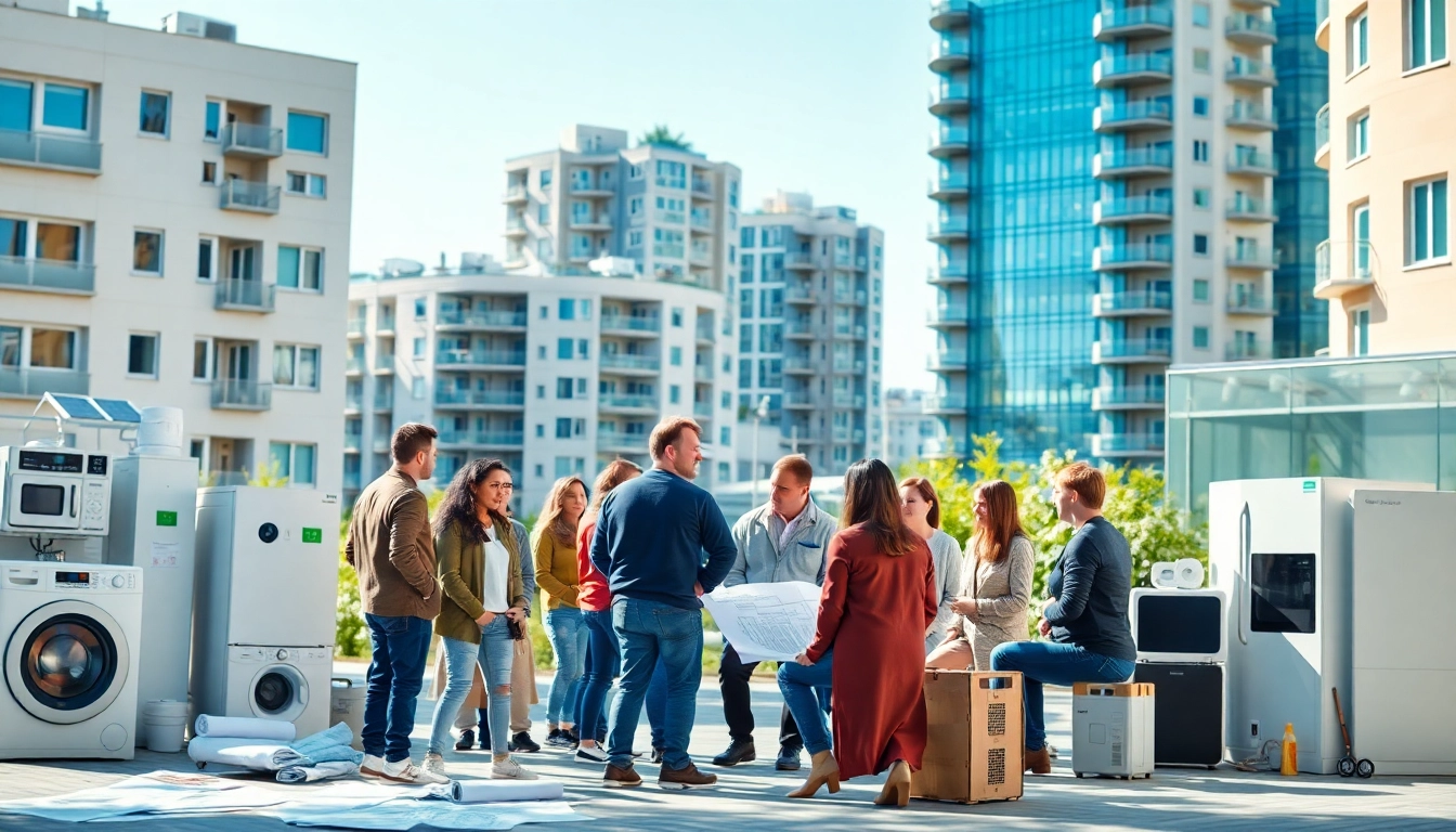 Diskussion über das Heizungsgesetz (GEG) Austauschpflicht mit Bürgern in einer modernen Umgebung.