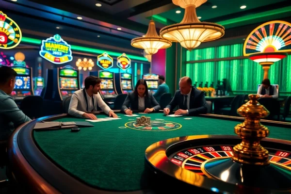 Experience high-stakes poker at QH88's luxurious casino scene.
